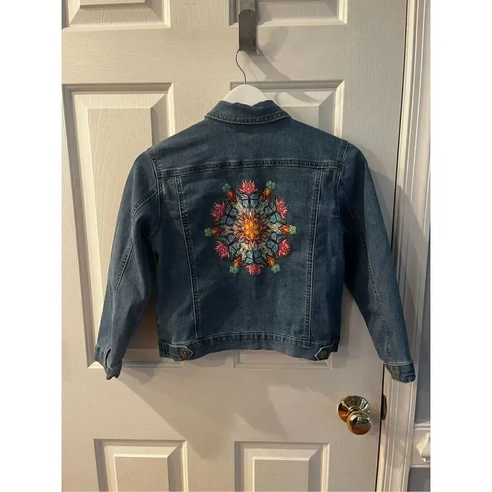Disney Encanto Girls Den Jacket sz L 10/12 EUC